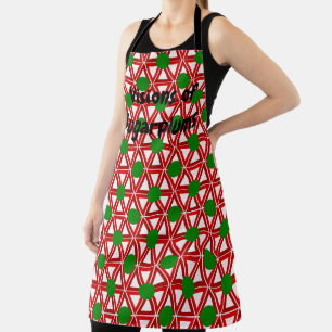Christmas Triangle Quilt Apron