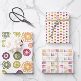Christmas Trio -  Wrapping Paper Sheet