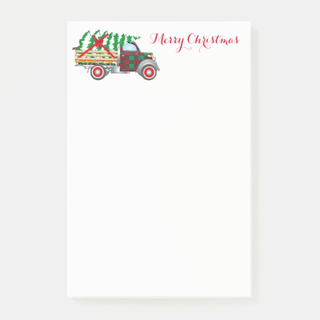 Christmas Truck Post-it-Notes Post-it Notes (Front)