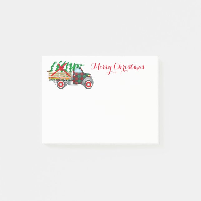 Christmas Truck Post-it-Notes Post-it Notes (Front)