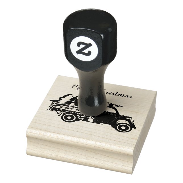Christmas Truck Stamp (Stamp)