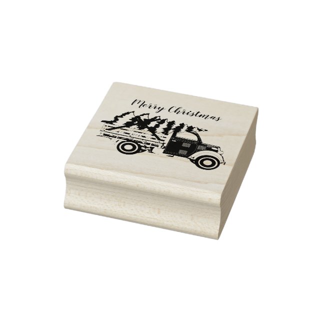 Christmas Truck Stamp (Stamp)