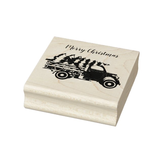 Christmas Truck Stamp (Stamp)