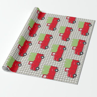 Christmas Truck Wrapping Paper