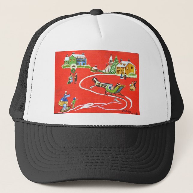 Christmas Trucker Hat (Front)