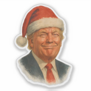 Christmas Trump Face Santa Funny Xmas Meme