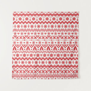 Christmas tubes tapestry