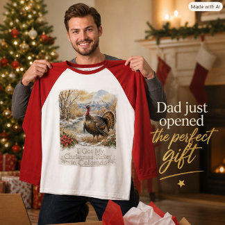 Christmas Turkey Hunt Colorado Slogan T-Shirt