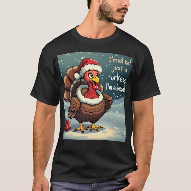 Christmas turkey T-Shirt (Front)