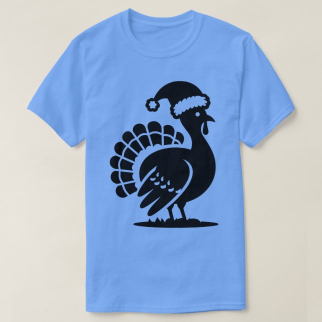 Christmas Turkey TShirt (Design Front)