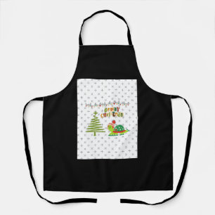 christmas turtle A-Line Dress Apron