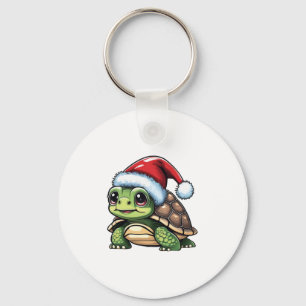 Christmas Turtle Copy Key Ring