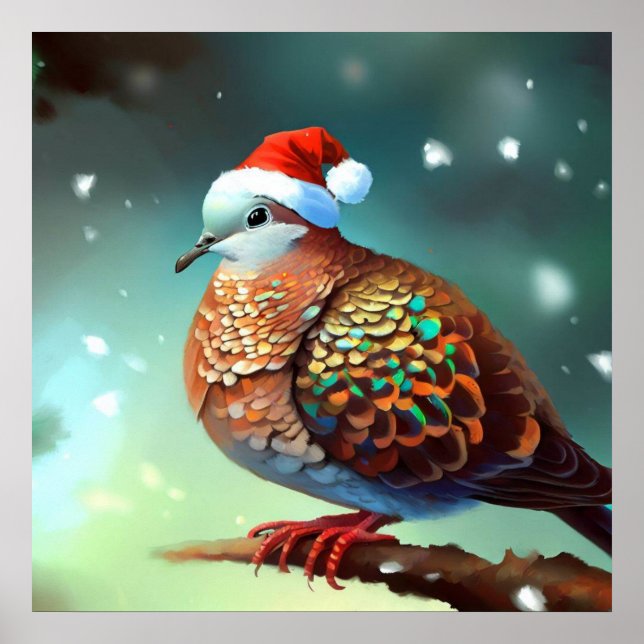 Christmas Turtle Dove 3 Poster (Front)