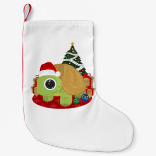 Christmas - Turtle Small Christmas Stocking
