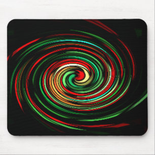 Christmas Twirl Mouse Mat