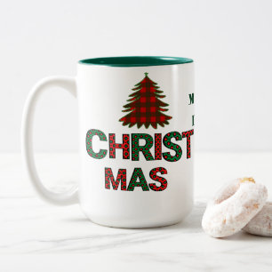 Christmas Two-Tone Coffee Mug