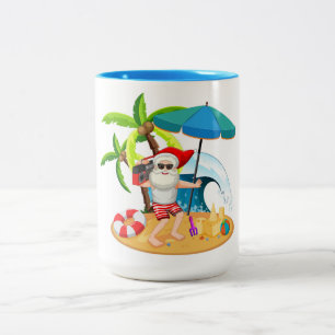 Christmas Two-Tone Coffee Mug