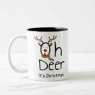 Christmas Two-Tone Coffee Mug