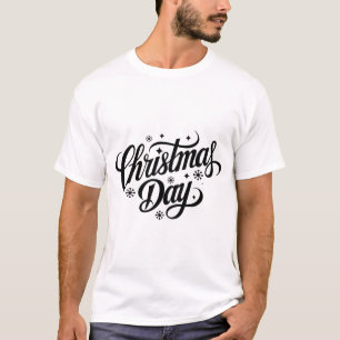 Christmas Typography Sayings T-Shirt