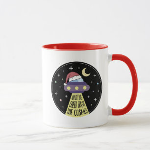 Christmas UFO Funny  Mug