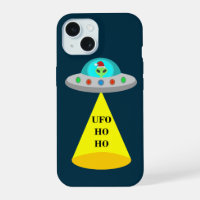 Christmas UFO Ho Ho Alien flying saucer