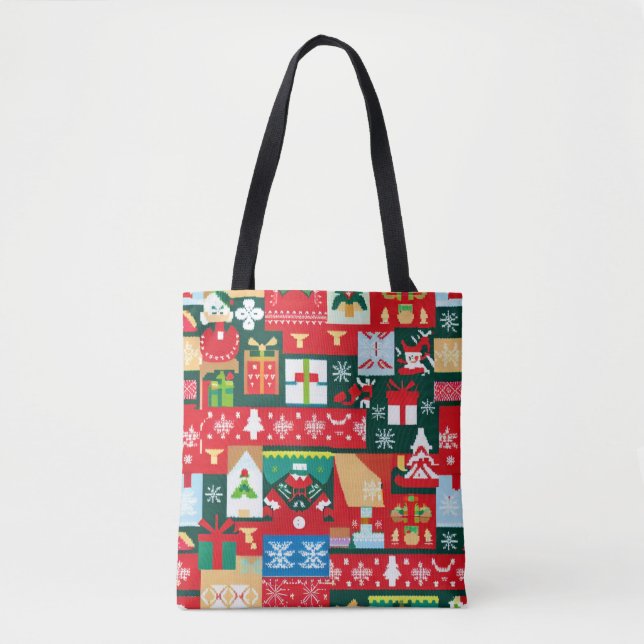 Christmas Ugly Sweater 1 Tote Bag (Front)