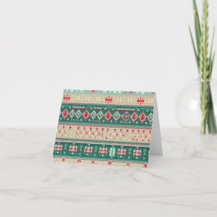 Christmas Ugly Sweater 2 Holiday Card