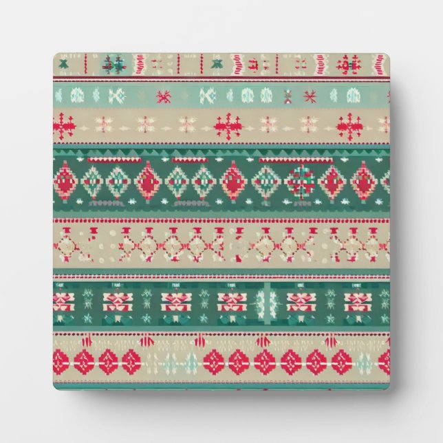 Christmas Ugly Sweater 2 Plaque (Front)