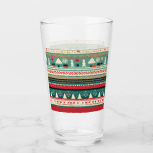 Christmas Ugly Sweater 3 Glass
