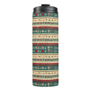 Christmas Ugly Sweater 5 Thermal Tumbler