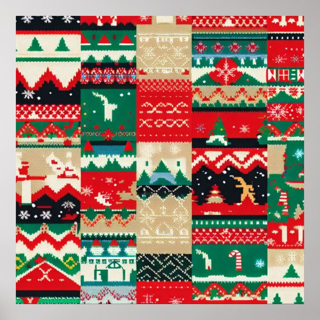Christmas Ugly Sweater 8 Poster (Front)