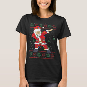 Christmas Ugly Sweater Dabbing Santa Claus With Xm