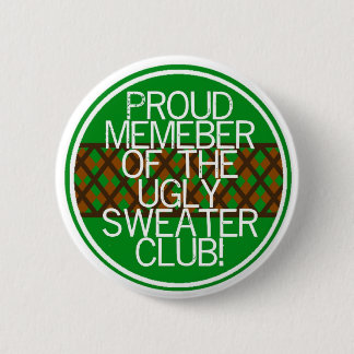 Christmas ugly sweater Gifts 6 Cm Round Badge