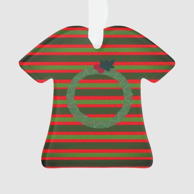 Christmas ugly sweater ornament (Front)