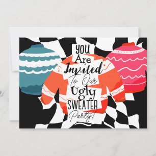 Christmas Ugly Sweater Party Invitation