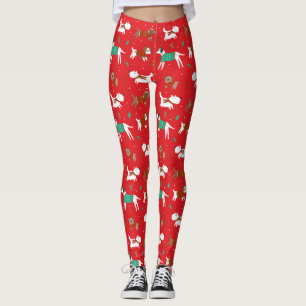 Christmas Ugly Sweater Pet Leggings