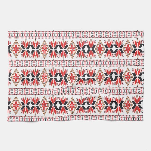 Christmas Ugly Sweater Tea Towel (Horizontal)