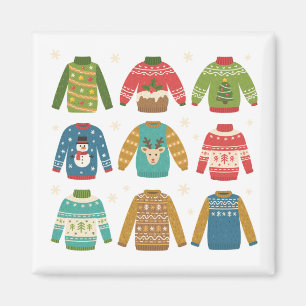 Christmas Ugly Sweaters Magnet