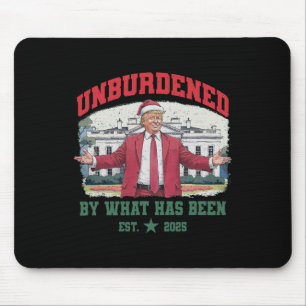Christmas Unburdened By What Has Been Trump Retro  Mouse Mat