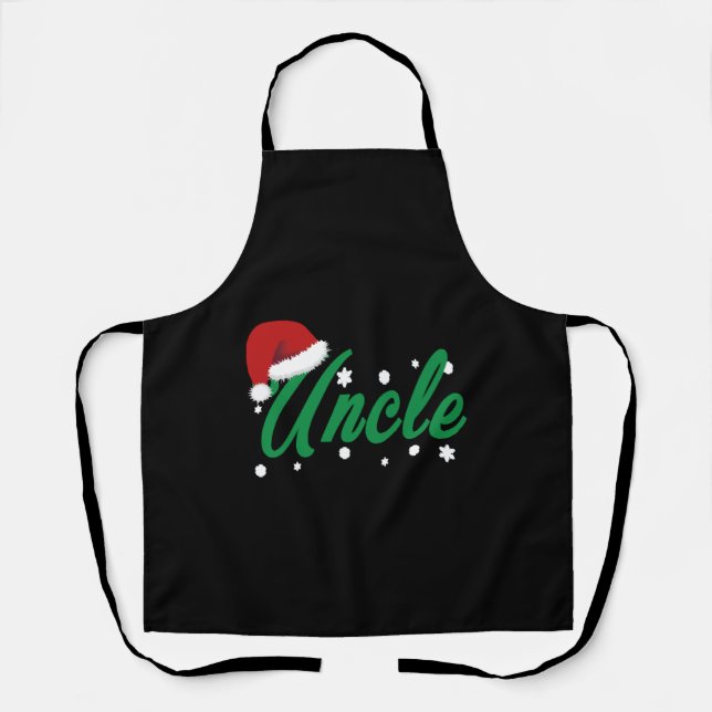 Christmas Uncle Apron (Front)