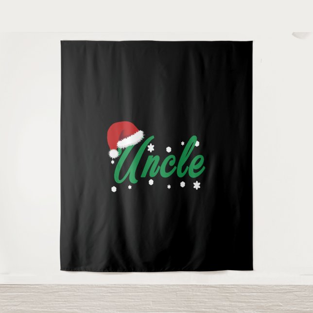 Christmas Uncle Tapestry (Front)