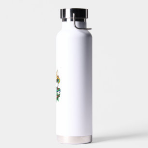 Christmas Unicorn Girls Boys Xmas Santa Cute Kids Water Bottle