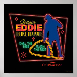 Christmas Vacation   Cousin Eddie Neon Sign