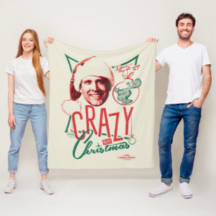 Christmas Vacation Crazy About Christmas Fleece Blanket