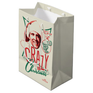 Christmas Vacation Crazy About Christmas Medium Gift Bag