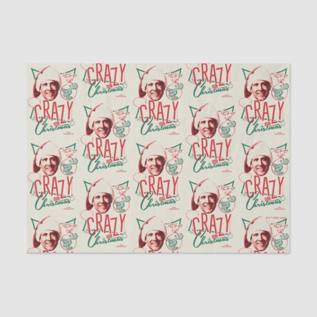 Christmas Vacation Crazy About Christmas Tissue Paper (Front)
