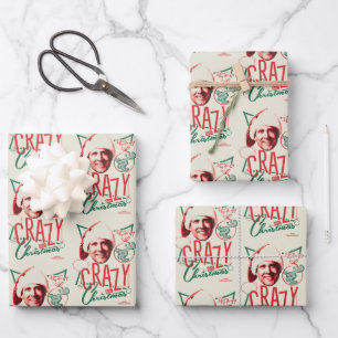 Christmas Vacation Crazy About Christmas Wrapping Paper Sheet