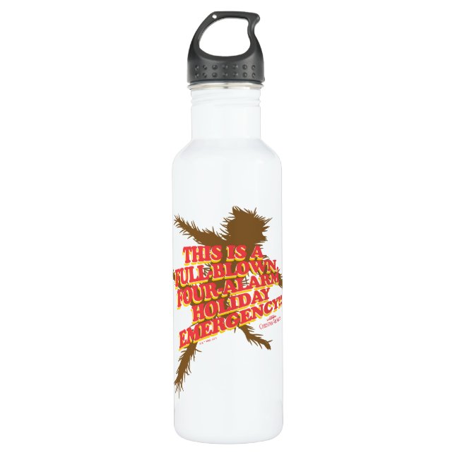 Christmas Vacation | Four-Alarm Holiday Emergency 710 Ml Water Bottle (Front)