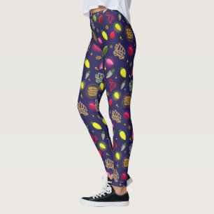 Christmas Vacation   Holiday Pattern Leggings