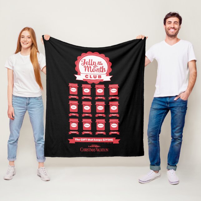 Christmas Vacation | Jelly of the Month Club Fleece Blanket (In Situ)